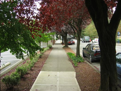 [SW 17th Ave & SW Columbia St looking east]
