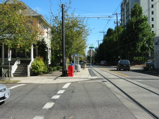 [NW 21st Ave & NW Northrup St looking east]