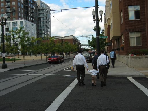 [NW 10th Ave & NW Johnson St looking north]
