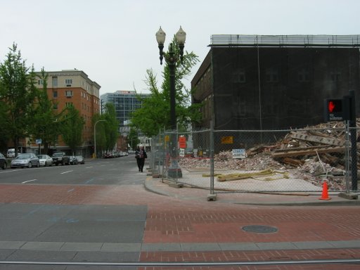[SW 13th Ave & SW Morrison St looking north]