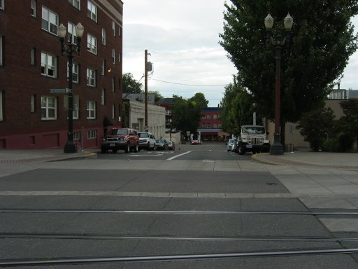 [SW 17th Ave & SW Morrison St looking north]