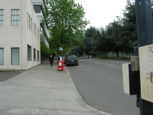 [SW 13th Ave & SW Morrison St looking south]