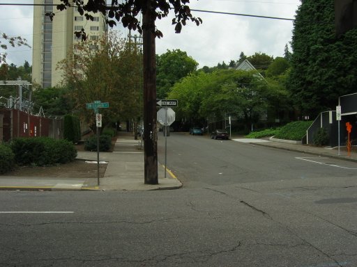 [SW 17th Ave & SW Columbia St looking south]