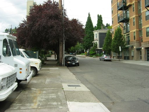 [SW 17th Ave & SW Jefferson St looking south]