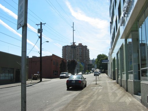 [NW 21st Ave & W Burnside St looking south]