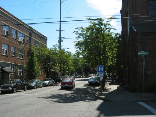 [NW 21st Ave & NW Marshall St looking south]
