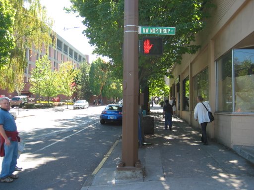 [NW 23rd Ave & NW Northrup St looking south]