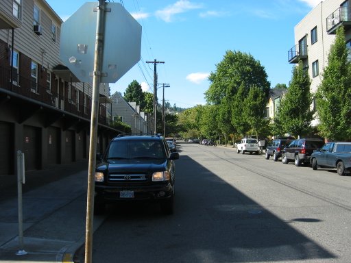 [NW 23rd Ave & NW Overton St looking west]
