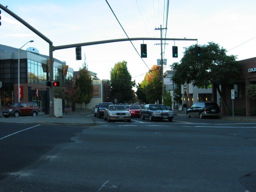 [NW 23rd Ave & W Burnside St looking north]