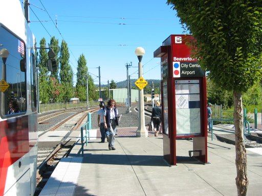 [Beaverton TC looking east]