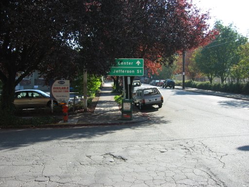[SW 17th Ave & SW Columbia St looking east]