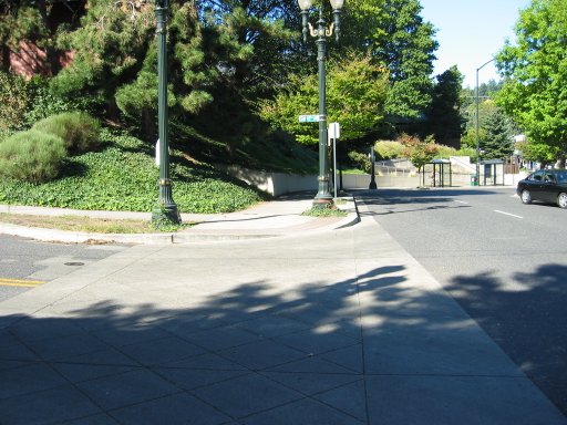 [SW 18th Ave & SW Columbia St looking west]