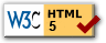 Valid HTML 5!