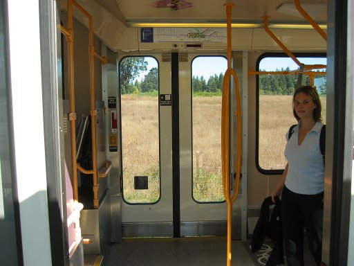 [Quatama/NW 205th Ave MAX Station looking north]