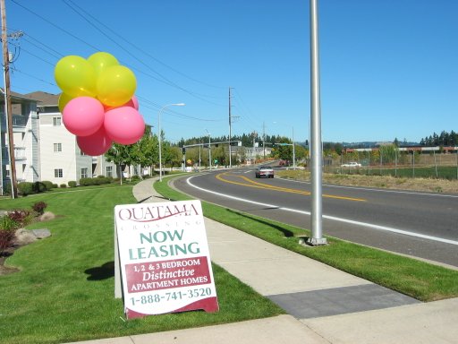 [NW Trail Walk Dr & NW 206th Ave looking north]