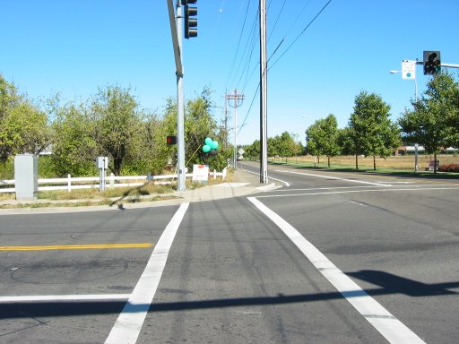[NW Wilkins St & NW 206th Ave looking north]